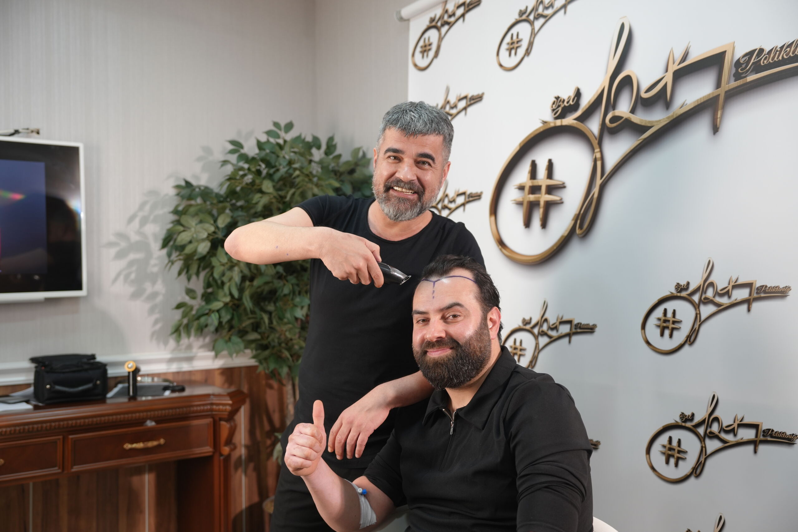 Serkan Aydin with patient