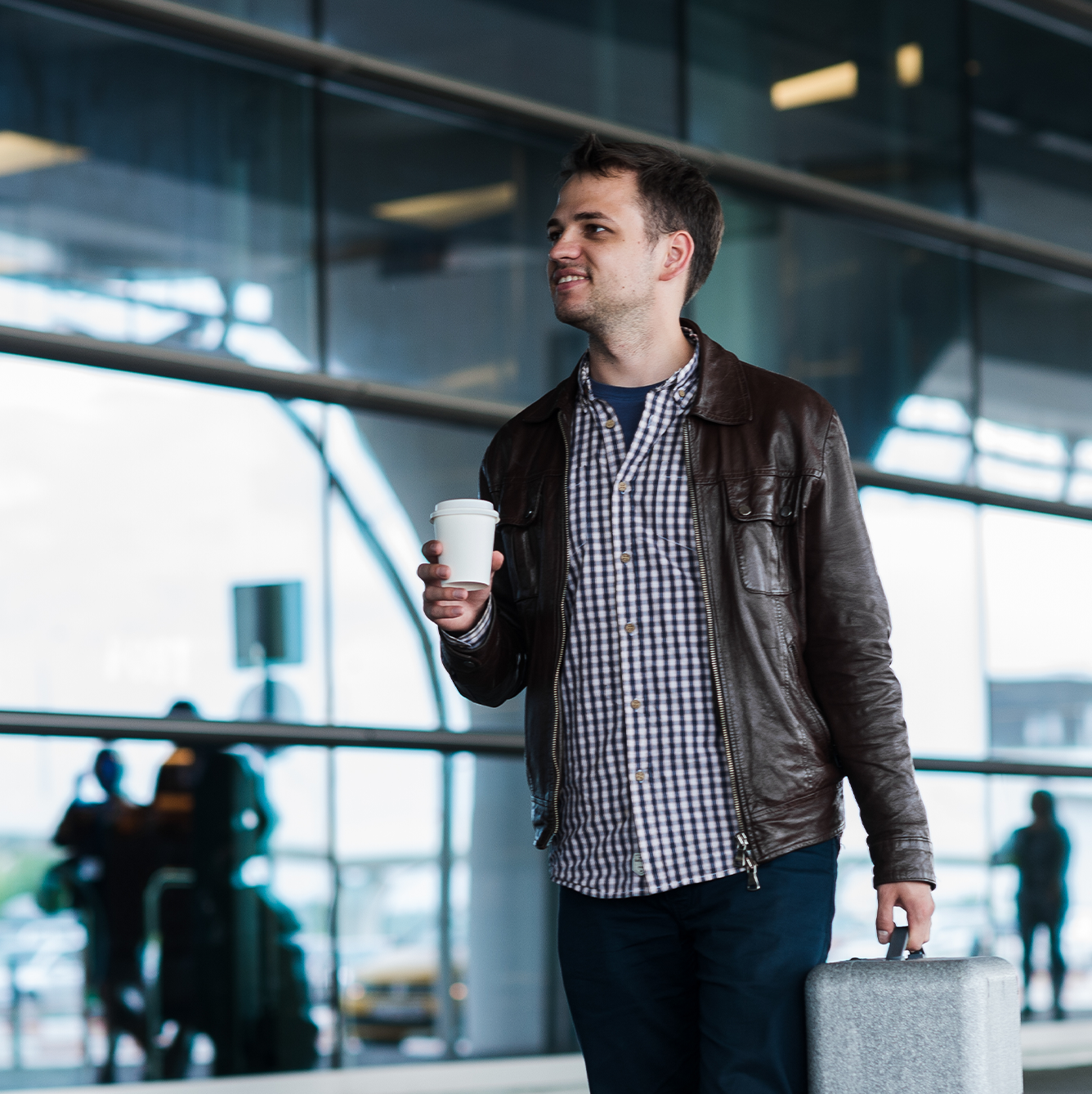 VIP Service Man Awaiting Private Pickup